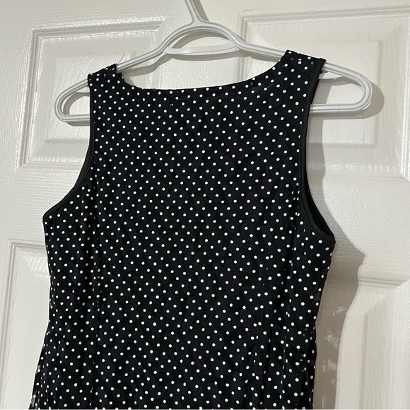 Retro Polka Dot Shift Dress, Small - Picture 6 of 11